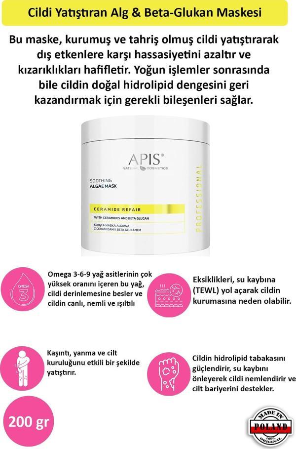 Cildi Yatıştıran Alg & Beta-Glukan Maskesi - 200 Ml - Image 1