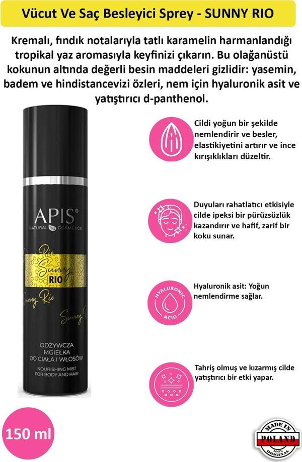 Vücut Ve Saç Besleyici Sprey - SUNNY RIO - 150 Ml - Image 1