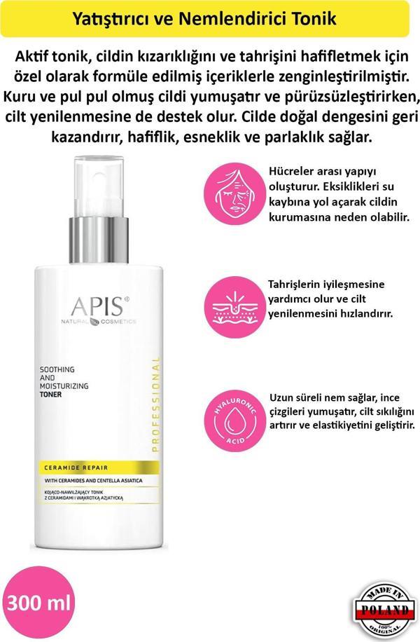 Yatıştırıcı ve Nemlendirici Tonik - Ceramide Repair - 300 ml - Image 1
