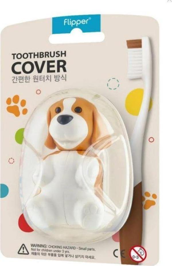Flipper Diş Fırçası Saklama Kabı Köpek - Image 1