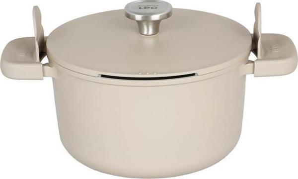Berghoff Leo Phantom Kapaklı Yapışmaz Derin Tencere 24 Cm Latte - Image 1