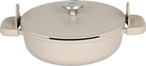 Berghoff Leo Phantom Kapaklı Yapışmaz Sote Tavası 28 Cm Latte - Image 1