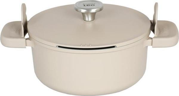 Berghoff Leo Phantom Kapaklı Yapışmaz Tencere 24 Cm Latte - Image 1