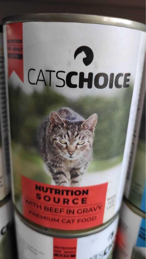 Cat Choice Beef In Biftekli Konserve Mama 400 Gr * 12 Adet - Image 1