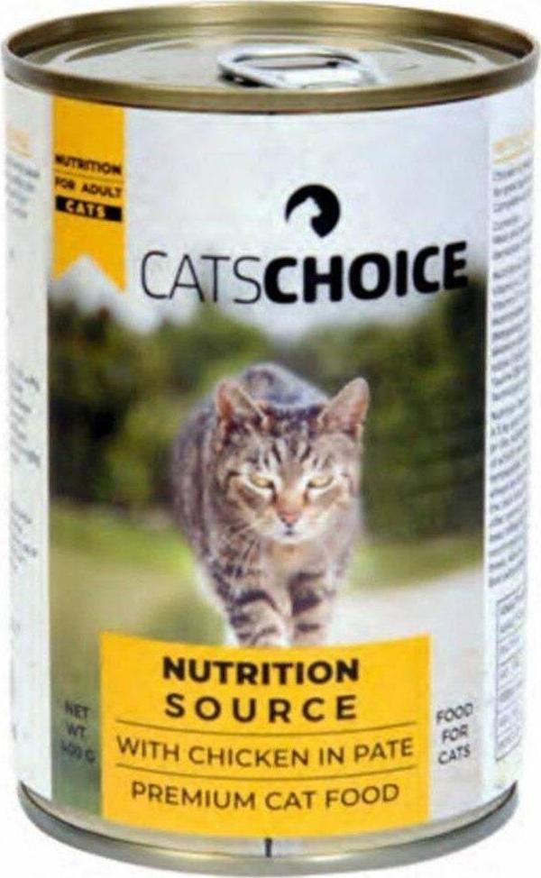 Karışık 3 Çeşit Kedi Konserve Maması 400 gr x 10 Adet - Image 1