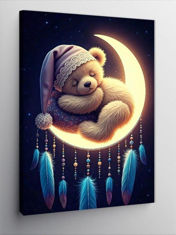 Tablomega Kanvas Tablo Ayda Ayıcık - Image 1