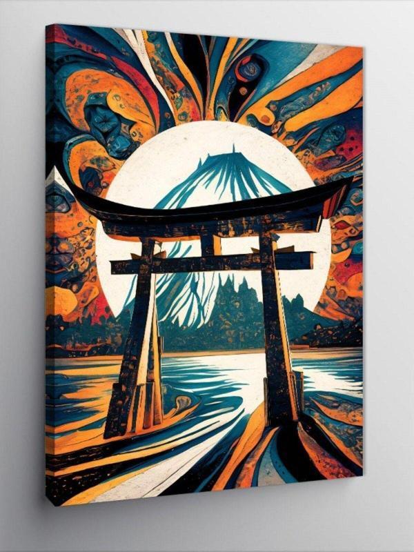 Tablomega Kanvas Tablo Japonya Kutsal Kapısı - Image 1
