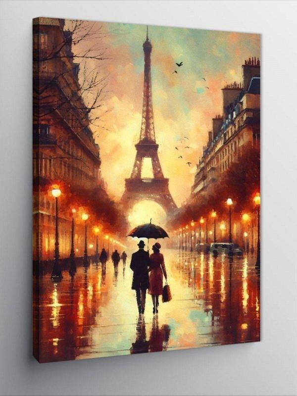 Tablomega Kanvas Tablo Eyfel Kulesi Paris - Image 1