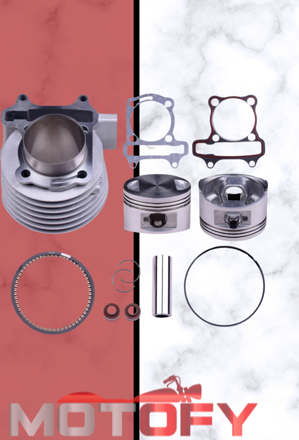 MONDİAL REVİVAL - CAPPUCINO - BLUEBERRY 50 cc - 80 cc SİLİNDİR PİSTON SEGMAN DÖNÜŞÜM SETİ - Image 1