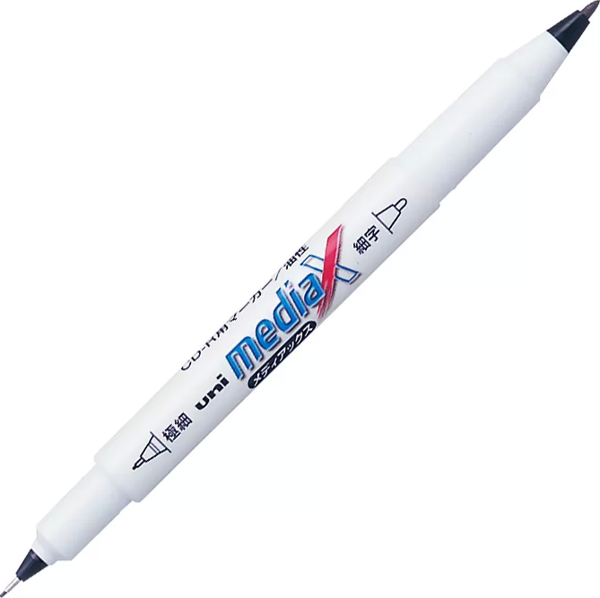 UNİ PD-153T MEDİAX CD-DVD KALEMİ SİYAH - Image 1