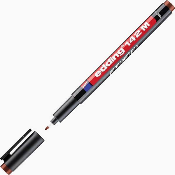 EDDİNG 142M ASETAT KALEMİ 1mm KAHVE - Image 1