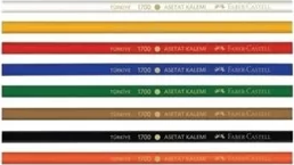 FABER-CASTELL ASETAT BOYA KALEMİ YEŞİL (170050) - Image 1
