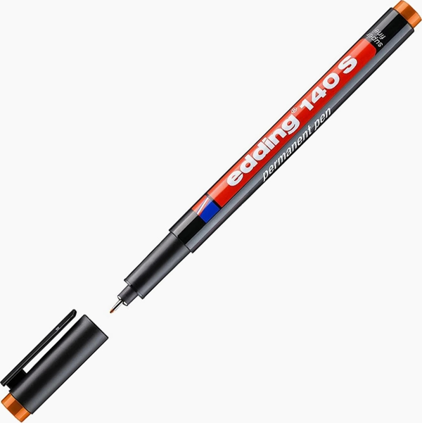EDDİNG 140S ASETAT KALEMİ 0.3mm TURUNCU - Image 1