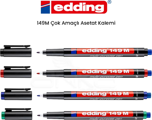 Edding 149M Çok Amaçlı Asetat Kalemi - Image 1