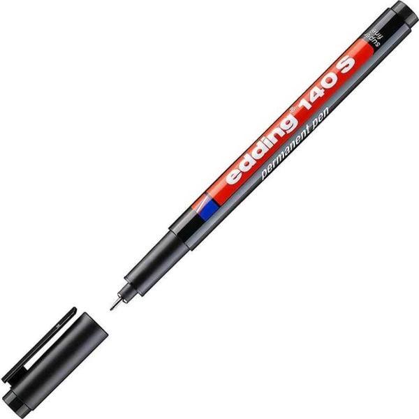 Edding 140 S Asetat Kalemi 0.3 mm Siyah - Image 1