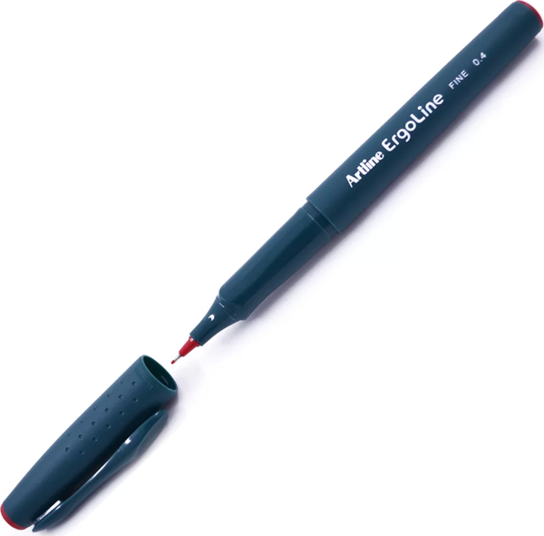 Artline Ergoline Kalem 0.4 mm Kırmızı ERG-3400 - Image 1