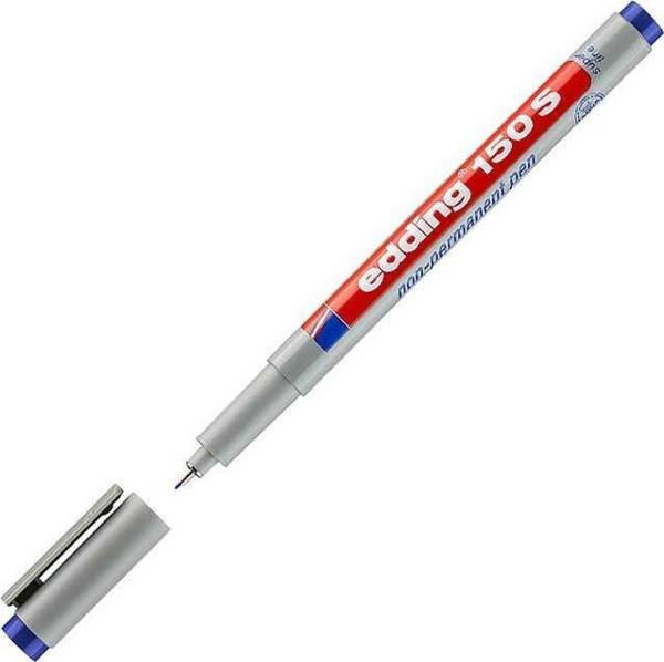 Edding Asetat Kalemi Silinebilir 0.3 mm Mavi - Image 1