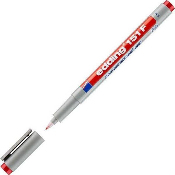 Edding Asetat Kalemi Silinebilir 0.6 mm Kırmızı - Image 1