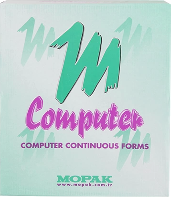 Mopak 3 Nüsha 11x24 Sürekli Form Bilgisayar Kağıdı (500 lü) - Image 1