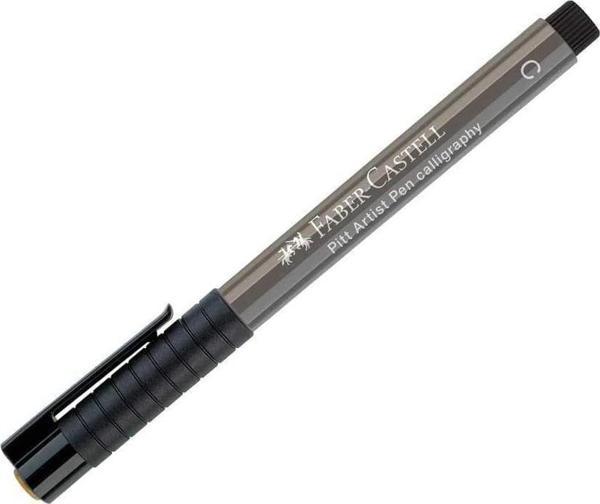 Faber-Castell Pitt Kaligrafi Çizim Kalemi Sıcak Gri III - Image 1