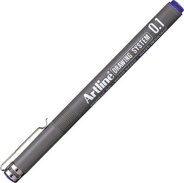 Artline 231 Çizim Kalemi Drawing System 0.1 mm Mavi - Image 1