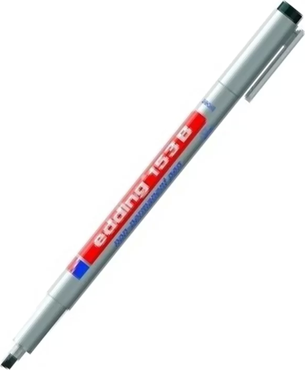 EDDİNG 153B ASETAT KALEMİ 1-3mm SİYAH - Image 1
