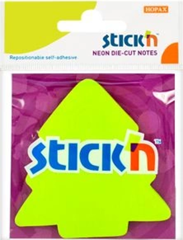 STİCK'N 21591 YAPIŞKANLI ÇAM AĞACI NOT KAĞIDI 70x70 50 YAPRAK - Image 1