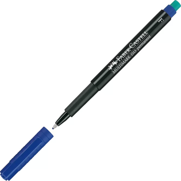 FABER-CASTELL ASETAT KALEMİ F MAVİ (151351) - Image 1