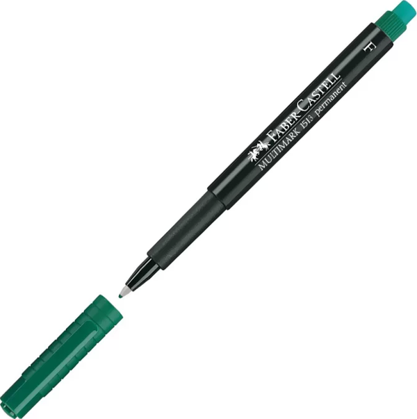 FABER-CASTELL ASETAT KALEMİ F YEŞİL (151363) - Image 1