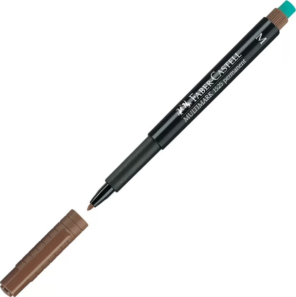 FABER-CASTELL ASETAT KALEMİ M KAHVE (152578) - Image 1