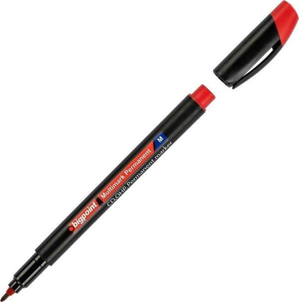 Bigpoint OHP Permanent (Asetat) Kalem M Kırmızı - Image 1