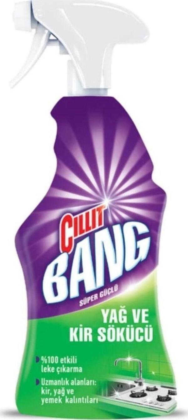 Cillit Bang Mutfak Temizleyici Yağ Ve Kir Sökücü Sprey 750 Ml. - Image 1