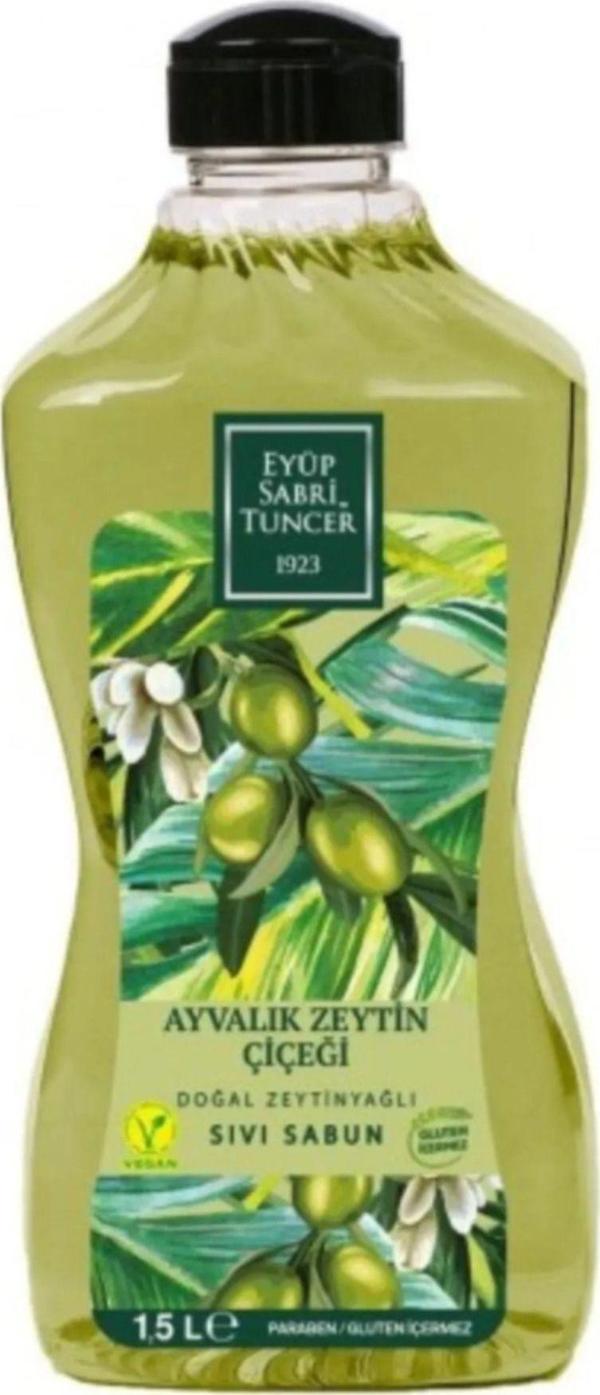 Eyüp Sabri Tuncer Sıvı Sabun 1500 Ml Ayvalık Zeytin Çiçeği. .. - Image 1