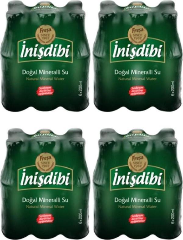 FREŞA Inişdibi Doğal Maden Suyu 200Ml 24'Lü - Image 1