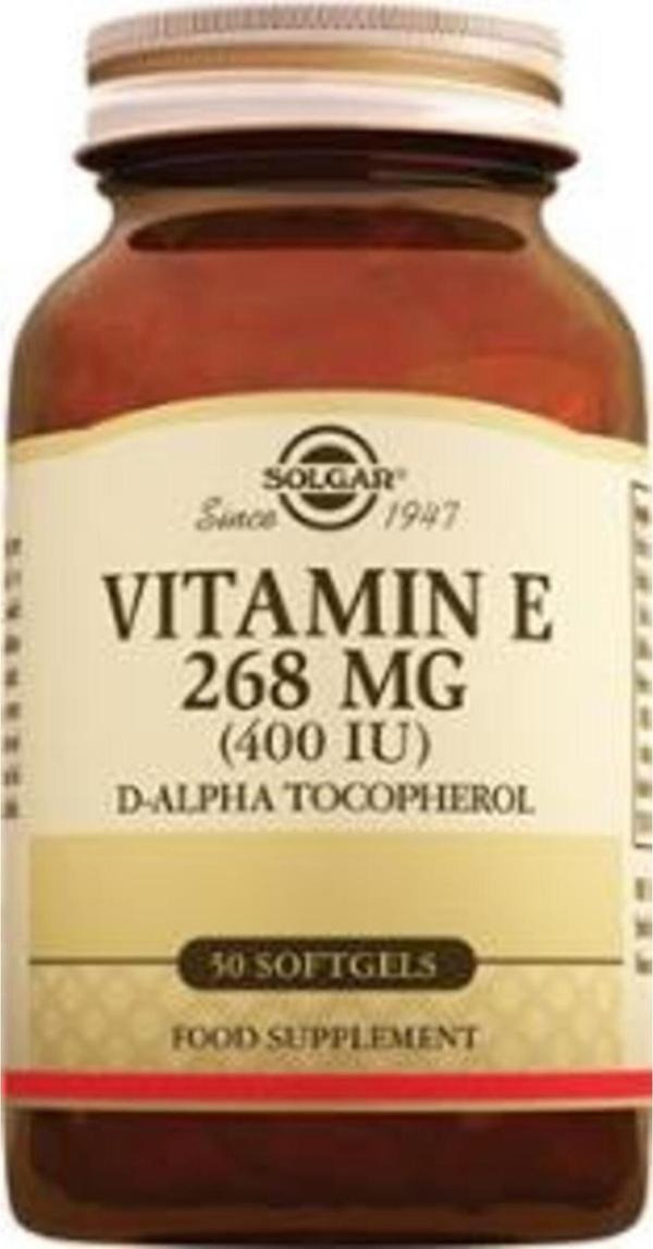 Solgar Vitamin E 400 Iu 50 Kapsül - Image 1