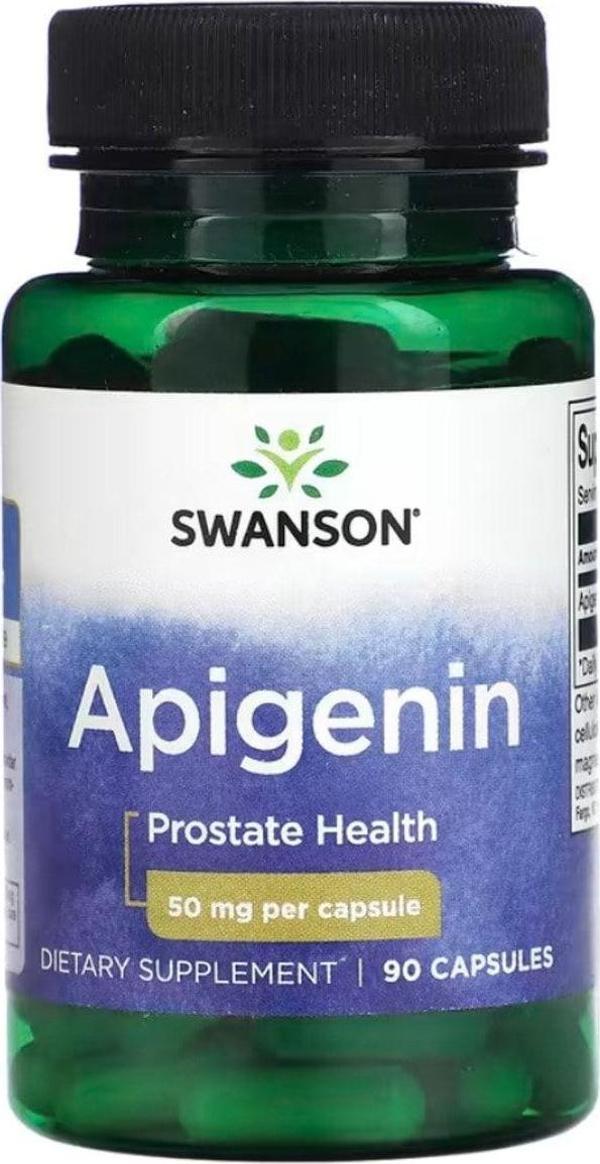 Swanson Ultra Apigenin Prostate Support 50 Mg 90 Capsules - Image 1