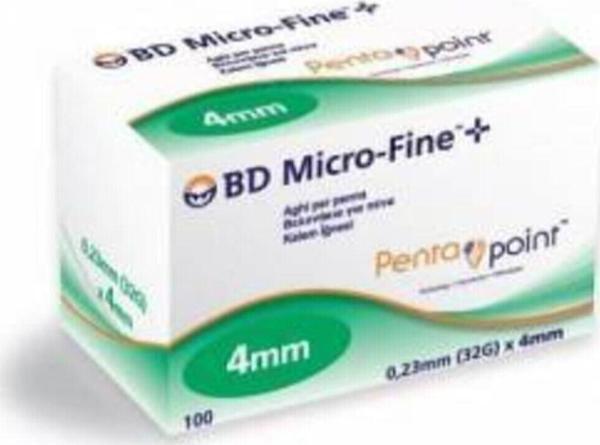 Bd Microlance Bd Micro-Fine Plus Kalem Iğnesi 0,23Mm (32G) X 4Mm 100 Adet - Image 1