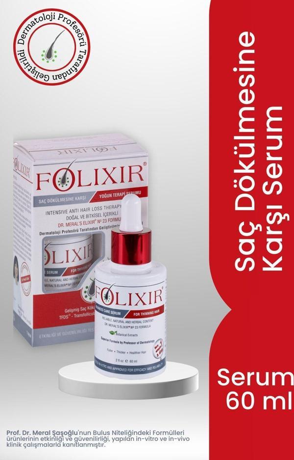 Folixir Saç Dökülmesine Karşı Serum 60 Ml - Image 1