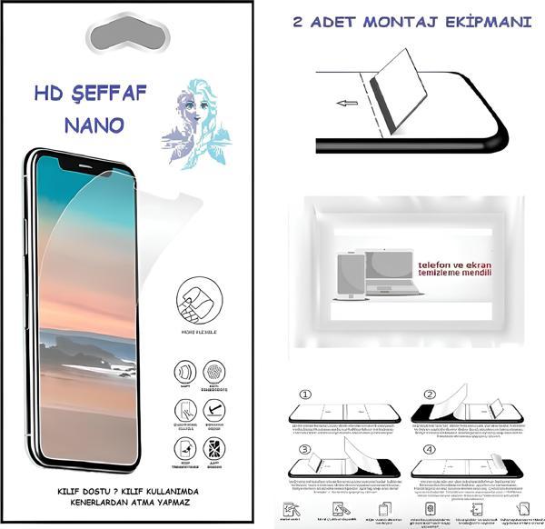Samsung Galaxy M10S Nano Ekran Koruyucu Ultra İNCE Esnek Hd Şeffaf - Image 1