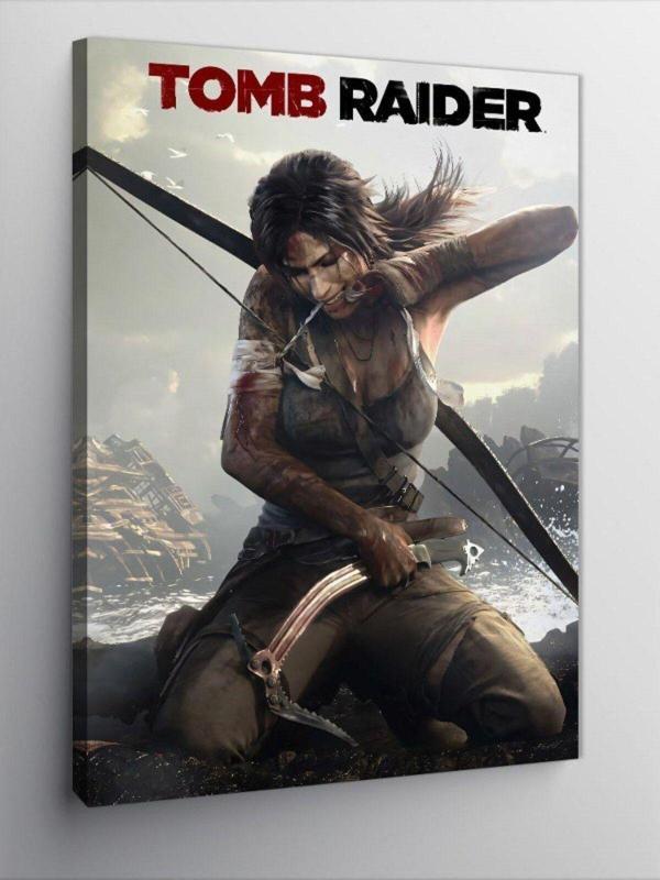 Tablomega Kanvas Tablo Tomb Raider Afiş - Image 1