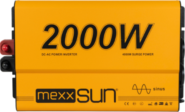 Mexxsun 24 Volt 2000 Watt Tam Sinüs İnverter - Image 1