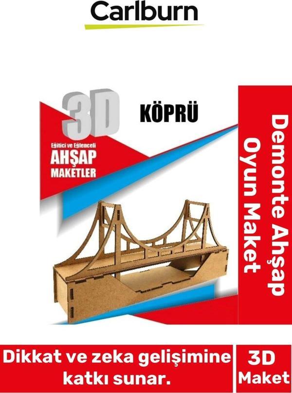 3 Boyut Eğitici Öğretici Zeka Geliştirici Boyanabilir Ebeveyn Çocuk Puzzle Demonte Ahşap Oyun Maket - Image 1