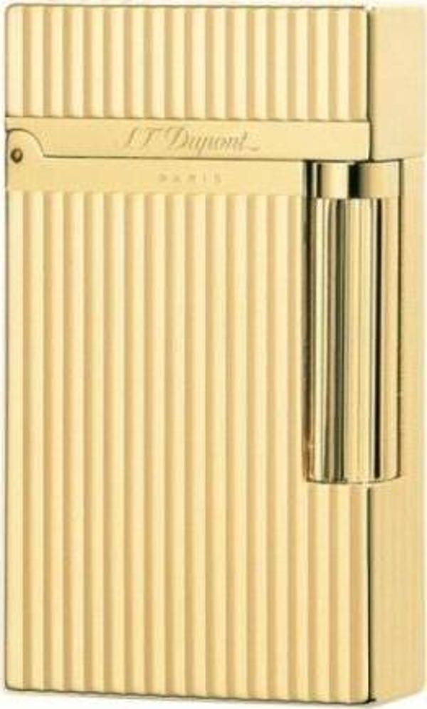 S.T. Dupont Yellow Gold Finish Puro Çakmağı 16827 - Image 1