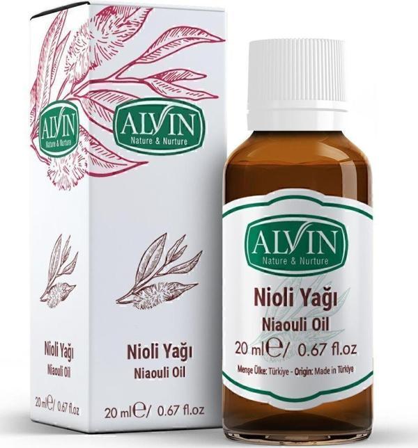 Alvin Nioli Yağı (Niaouli Essential Oil) Doğal 20 Ml - Image 1
