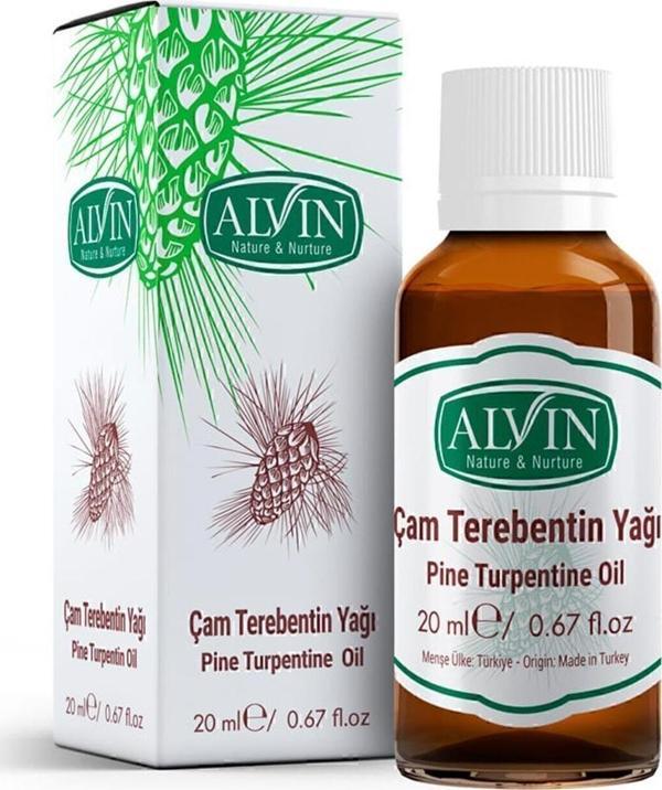 Alvin Çam Terebentin Yağı Doğal 20 Ml - Image 1