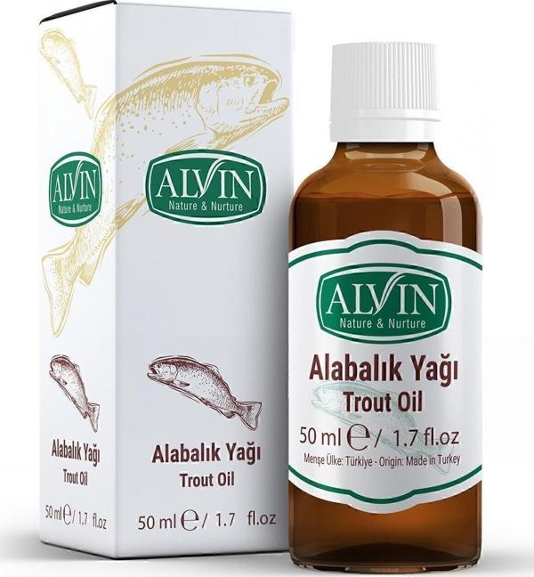 Alvin Alabalık Yağı Doğal 50 Ml - Image 1