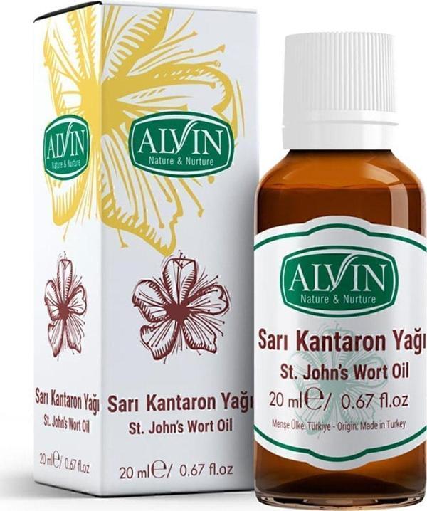 Alvin Sarı Kantaron Yağı (St. John'S Wort Oil) 20 Ml - Image 1