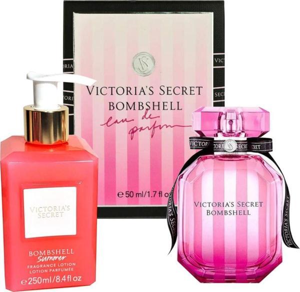 Bombshell Edp 50ml Kadın Parfüm + Bombshell Summer 250ml Vücut Losyonu 2li Set - Image 1
