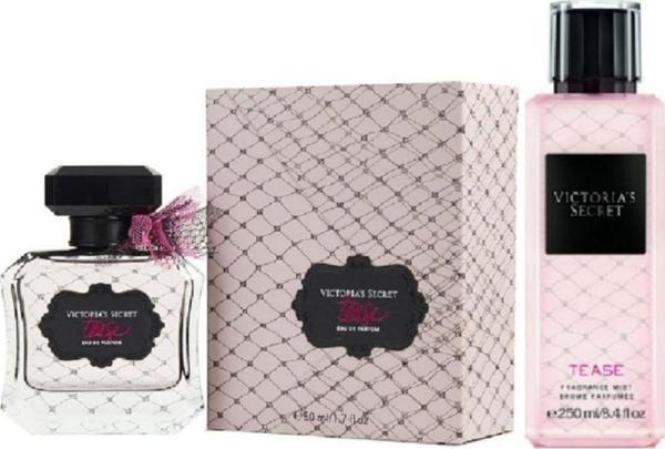 Tease New Collection Edp 50 Ml Kadın Parfüm 250ml Vücut Spreyi 2li  Kadın Parfüm Seti s1667545124310 - Image 1