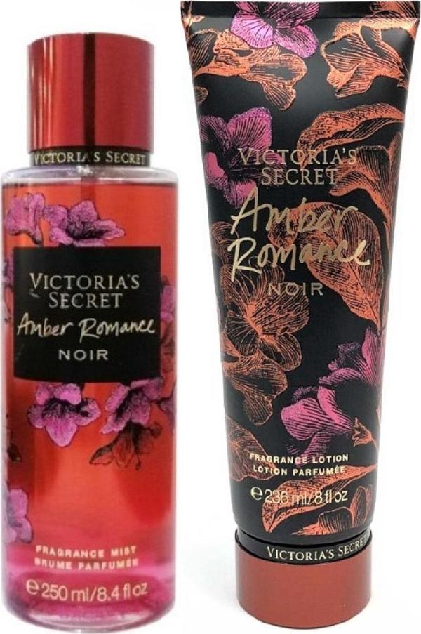 Amber Romance Noir Vücut Losyonu Ve Spreyi 2'li Set - Image 1